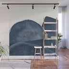 Blue Landscape Wall Mural Gallery Image 1