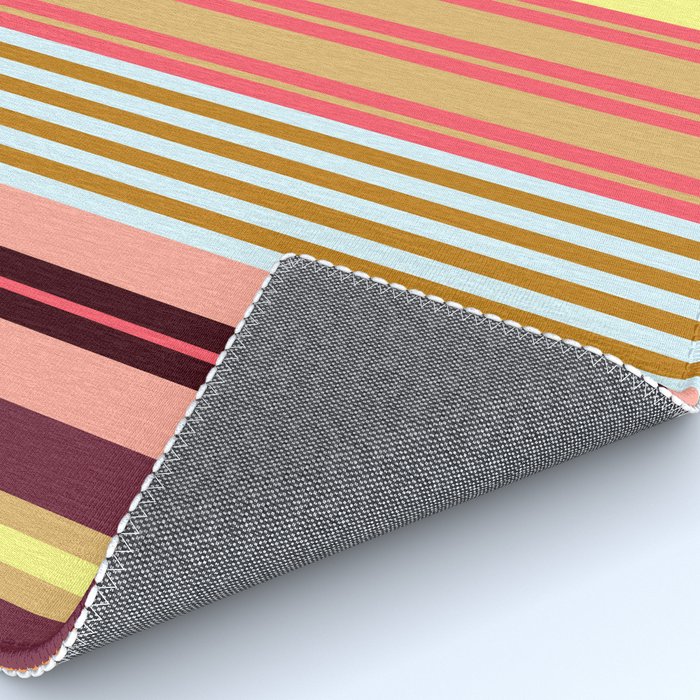 stripe pattern -bright Rug Gallery Image 4