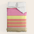 stripe pattern -bright Duvet Cover Gallery Image 6