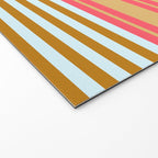 stripe pattern -bright Welcome Mat Gallery Image 2