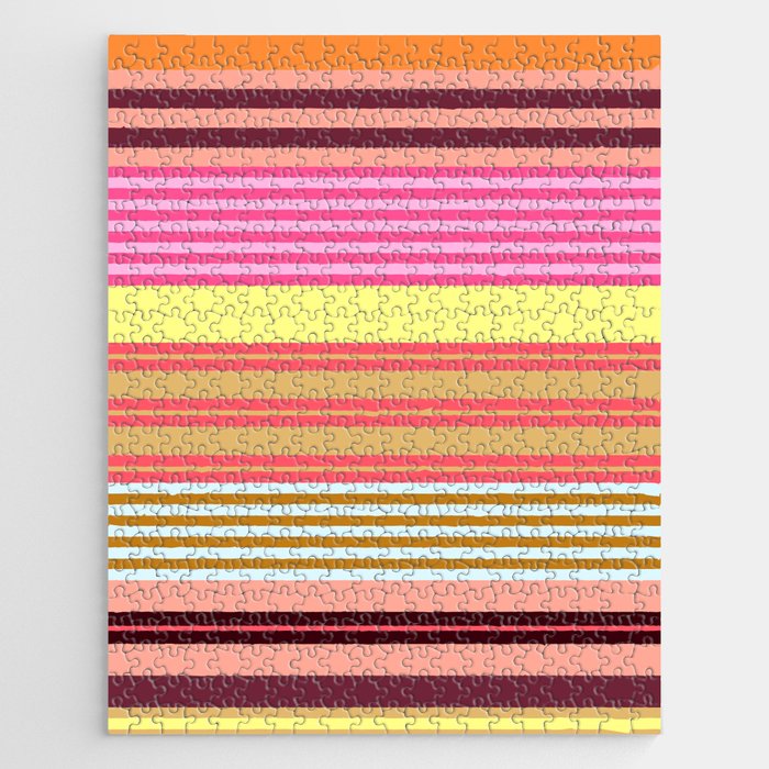 stripe pattern -bright Jigsaw Puzzle Gallery Image 1