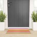 stripe pattern -bright Welcome Mat Gallery Image 3