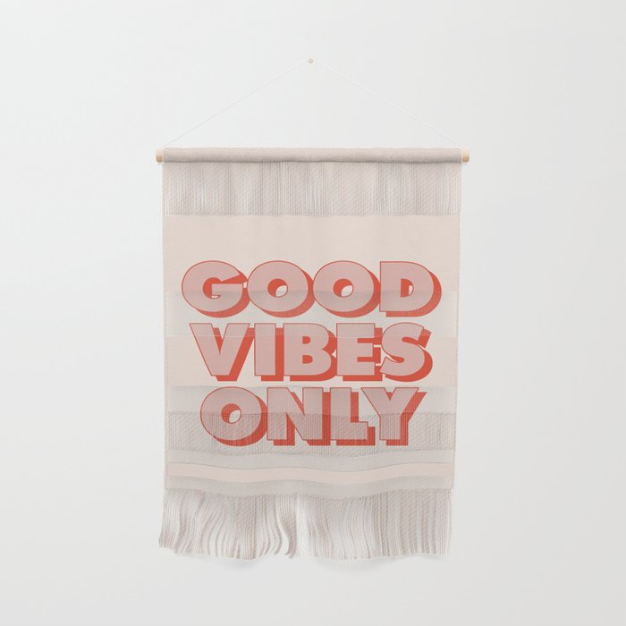 Good Vibes Only Wall Hanging Gallery Image 1
