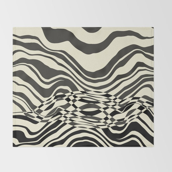 lines Throw Blanket Gallery Image 2