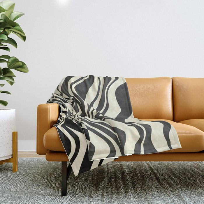 lines Throw Blanket Gallery Image 1