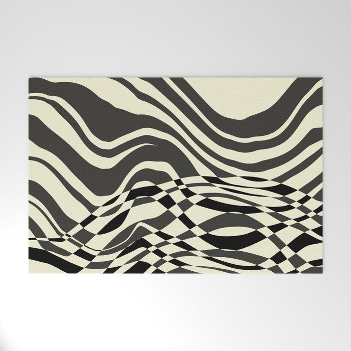 lines Welcome Mat Gallery Image 1