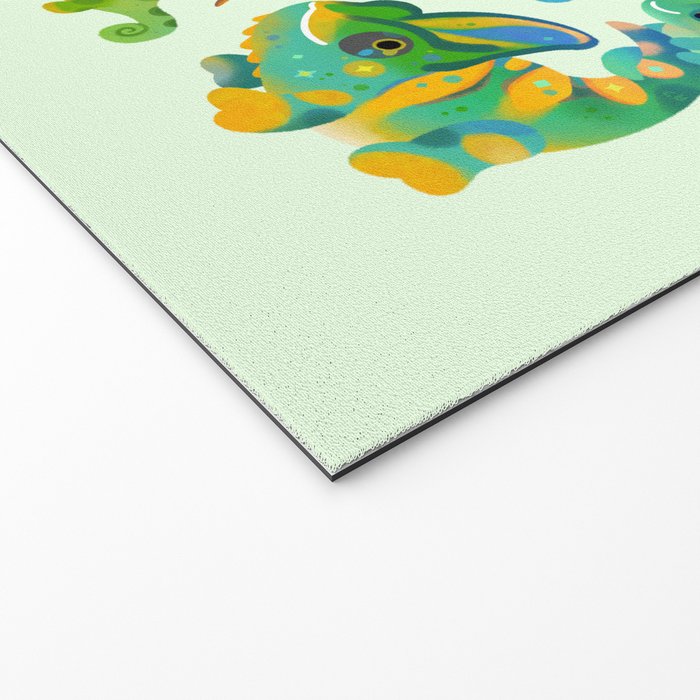 Chameleon - bright Welcome Mat Gallery Image 2