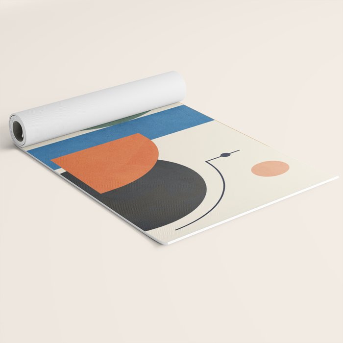 Geometric Color Play 01 Yoga Mat Gallery Image 2