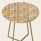 Hard choice // shoes on yellow background Side Table Gallery Image 2