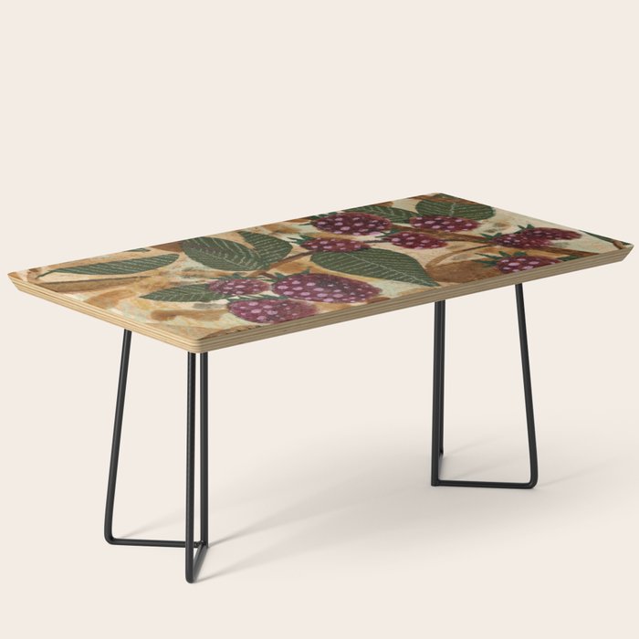 In Season in Red Raspberry and Forest Green Coffee Table Gallery Image 1
