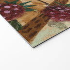 In Season in Red Raspberry and Forest Green Welcome Mat Gallery Image 2