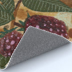 In Season in Red Raspberry and Forest Green Rug Gallery Image 4