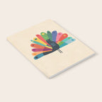 Whimsical Peacok Notebook Gallery Image 2