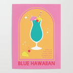 Blue Hawaiian Cocktail Poster Gallery Image 4
