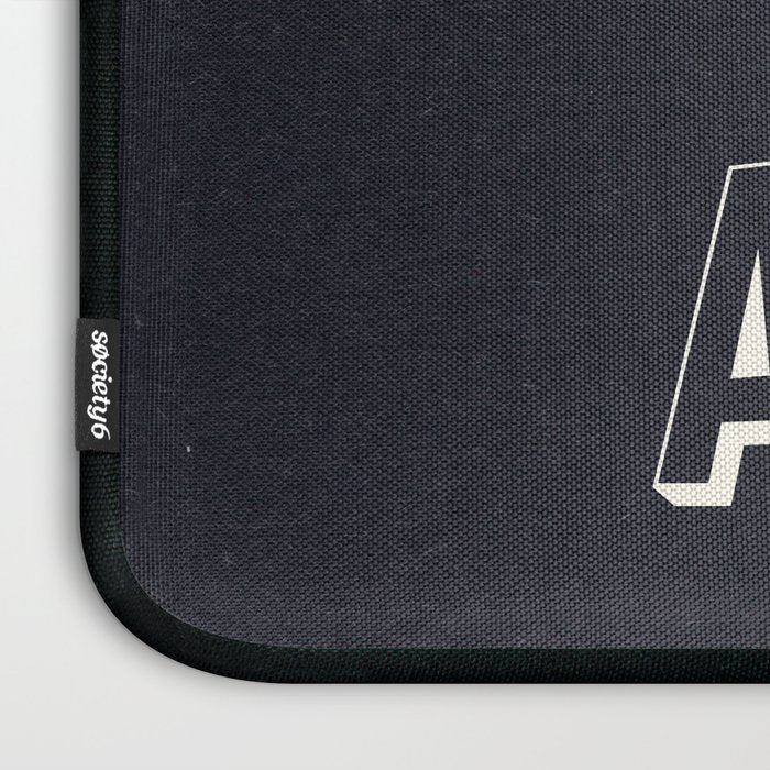 Try Try Again - Black and White Laptop Sleeve Gallery Image 3