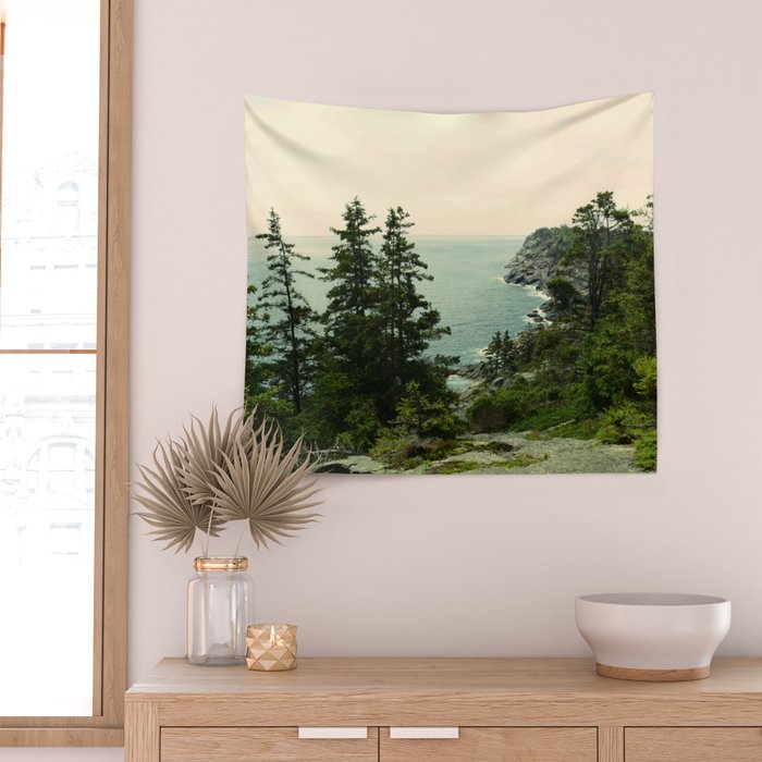 Path Through the Trees Wall Tapestry Gallery Image 2