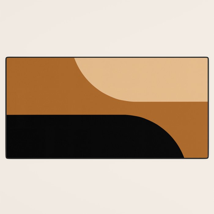 Modern Minimal Arch Abstract LXXX Desk Mat Gallery Image 3