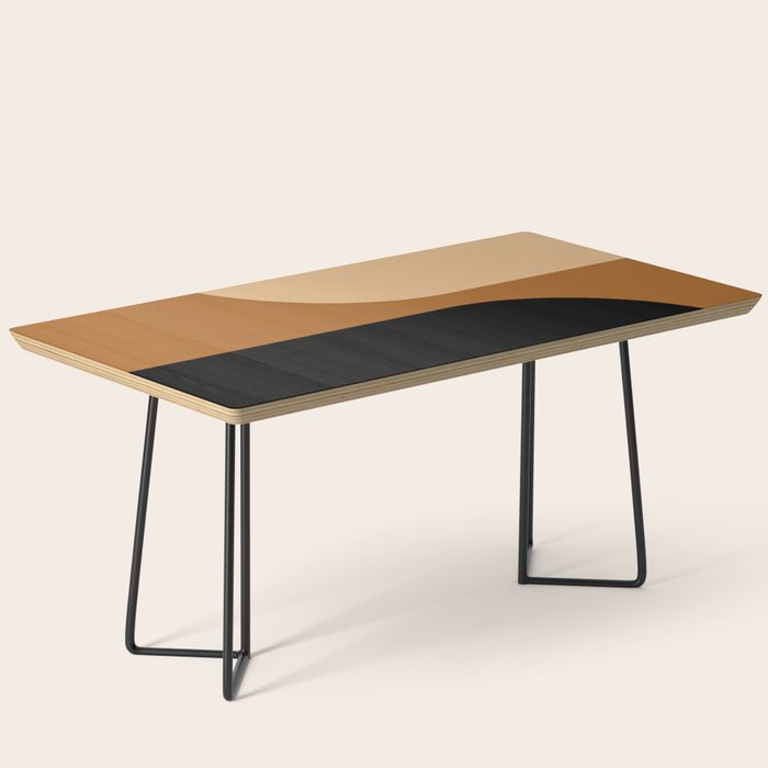 Modern Minimal Arch Abstract LXXX Coffee Table Gallery Image 1