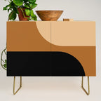 Modern Minimal Arch Abstract LXXX Credenza Gallery Image 1