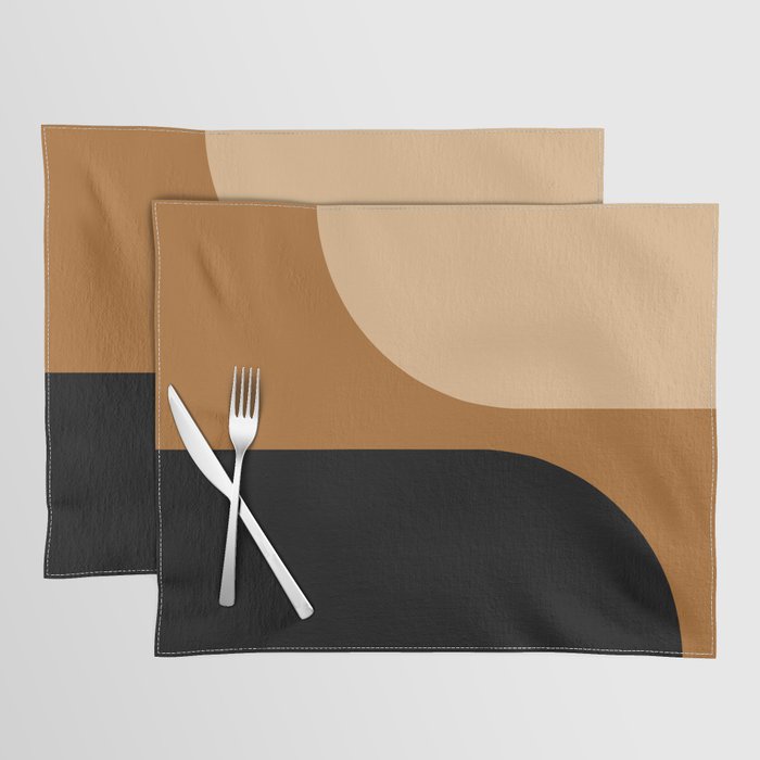 Modern Minimal Arch Abstract LXXX Placemat Gallery Image 1
