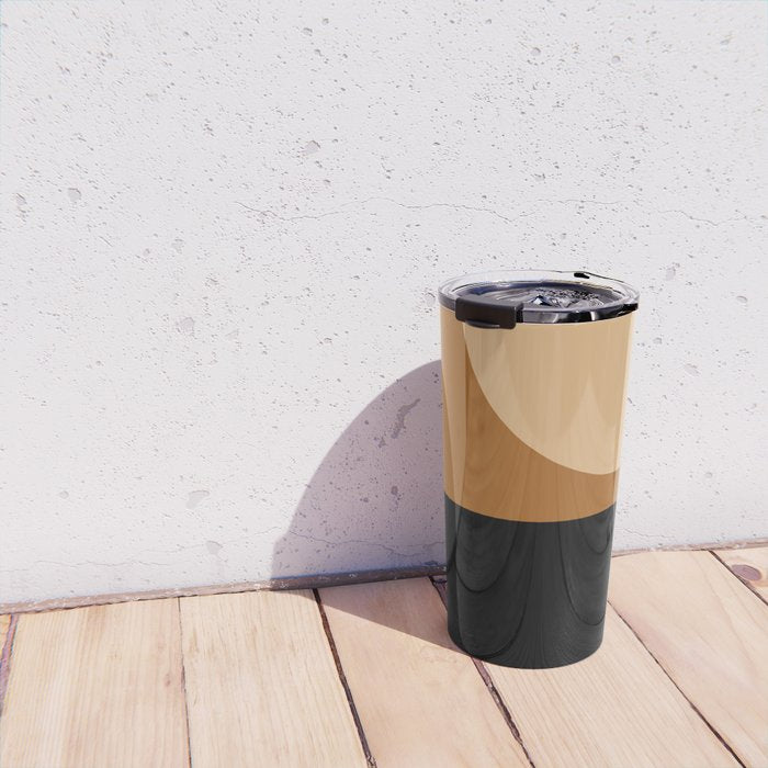 Modern Minimal Arch Abstract LXXX Travel Mug Gallery Image 4
