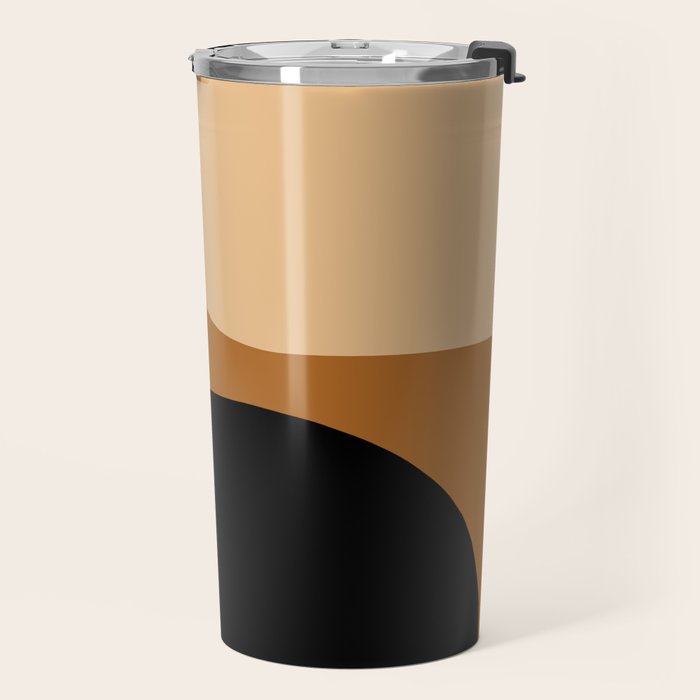 Modern Minimal Arch Abstract LXXX Travel Mug Gallery Image 2