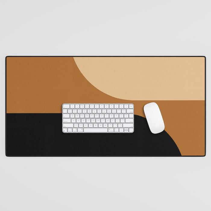 Modern Minimal Arch Abstract LXXX Desk Mat Gallery Image 1