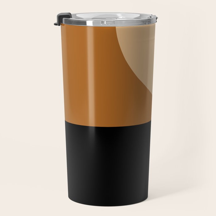 Modern Minimal Arch Abstract LXXX Travel Mug Gallery Image 3