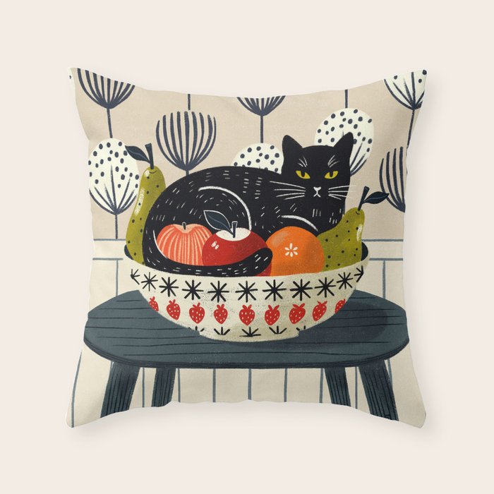 My Favorite Vitamin Throw Pillow Gallery Image 1