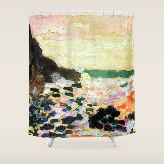 Henri Matisse Beside the Sea Shower Curtain Gallery Image 1