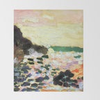 Henri Matisse Beside the Sea Throw Blanket Gallery Image 2