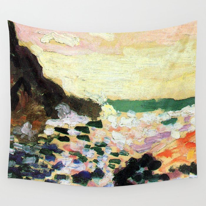 Henri Matisse Beside the Sea Wall Tapestry Gallery Image 4