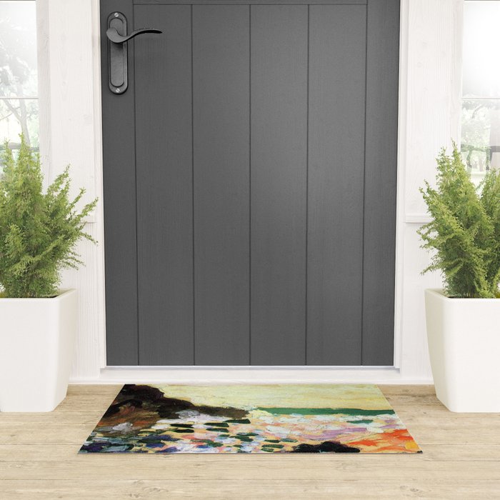 Henri Matisse Beside the Sea Welcome Mat Gallery Image 3