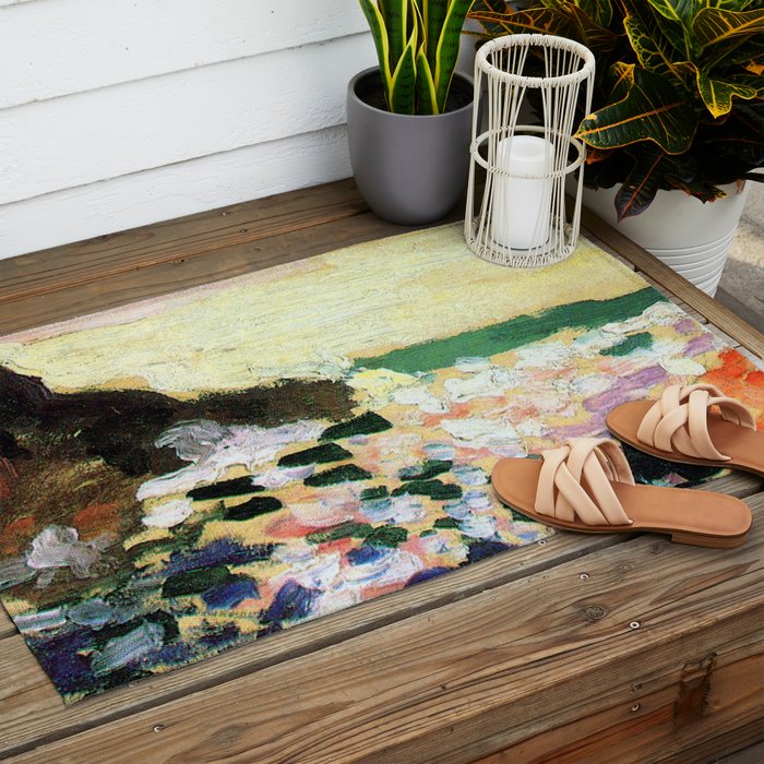 Henri Matisse Beside the Sea Outdoor Rug Gallery Image 2