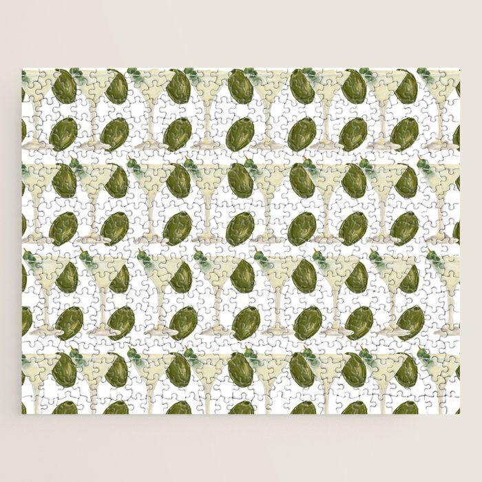 Dry Martini and Olives Happy Hour Jigsaw Puzzle Gallery Image 1
