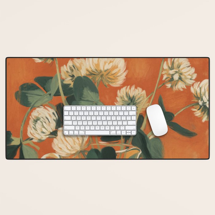 Clover Still Life Desk Mat Gallery Image 1