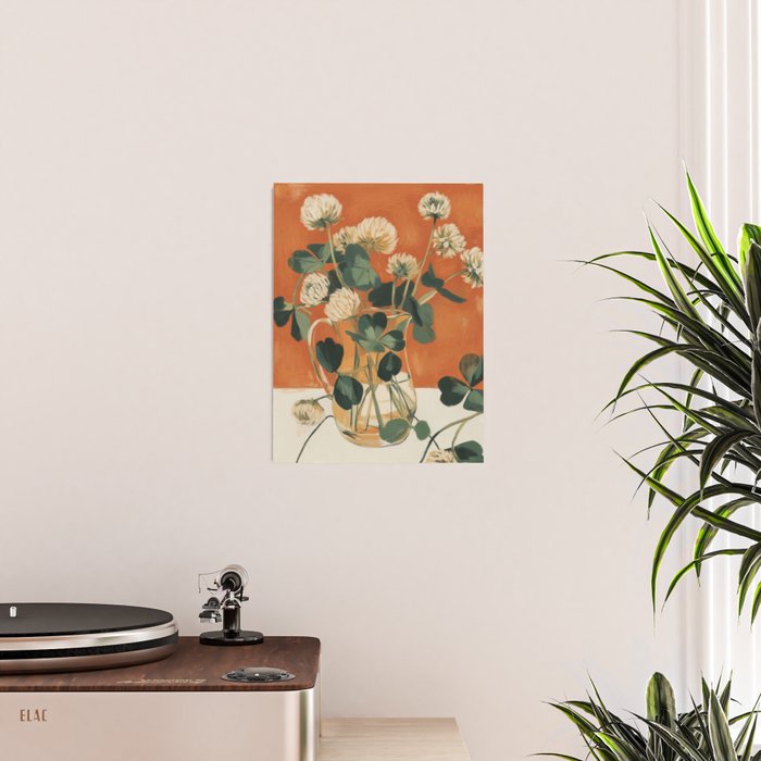 Clover Still Life Poster Gallery Image 2