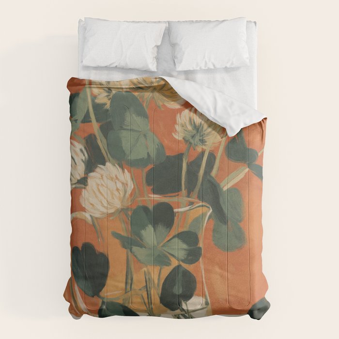 Clover Still Life Comforter Gallery Image 1