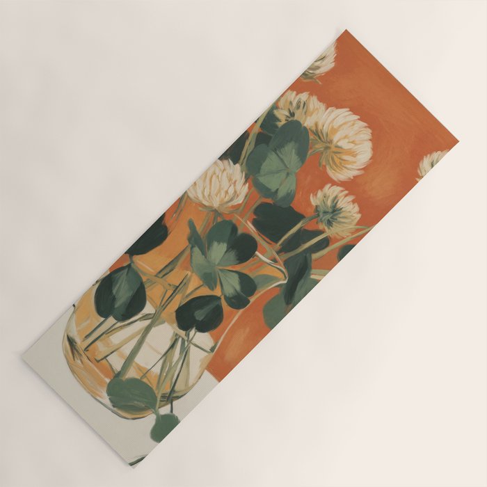 Clover Still Life Yoga Mat Gallery Image 1