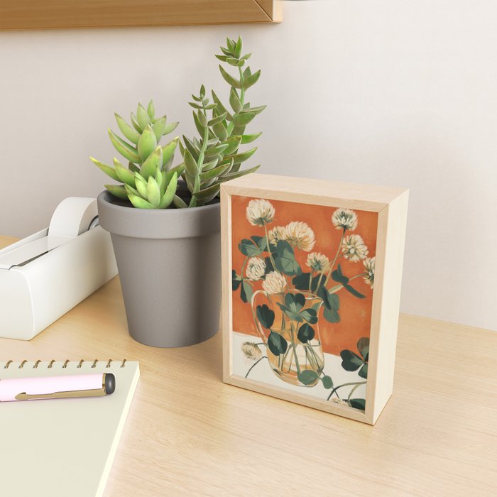 Clover Still Life Mini Art Print Gallery Image 2