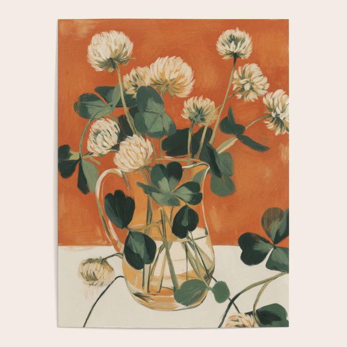 Clover Still Life Poster Gallery Image 1