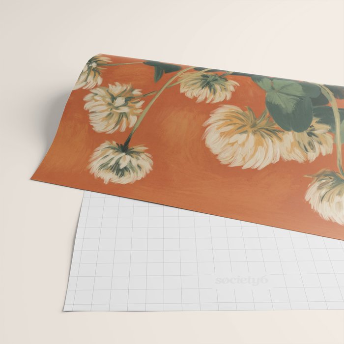 Clover Still Life Wrapping Paper Gallery Image 2