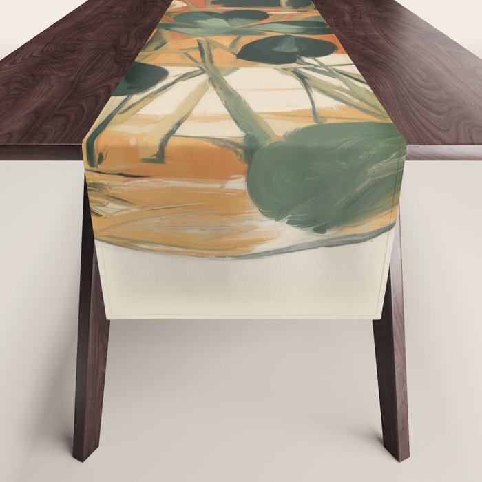 Clover Still Life Table Runner Gallery Image 1