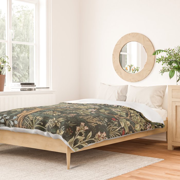 William Morris Tree Of Life, Morris floral, No 4. Duvet Cover Gallery Image 2