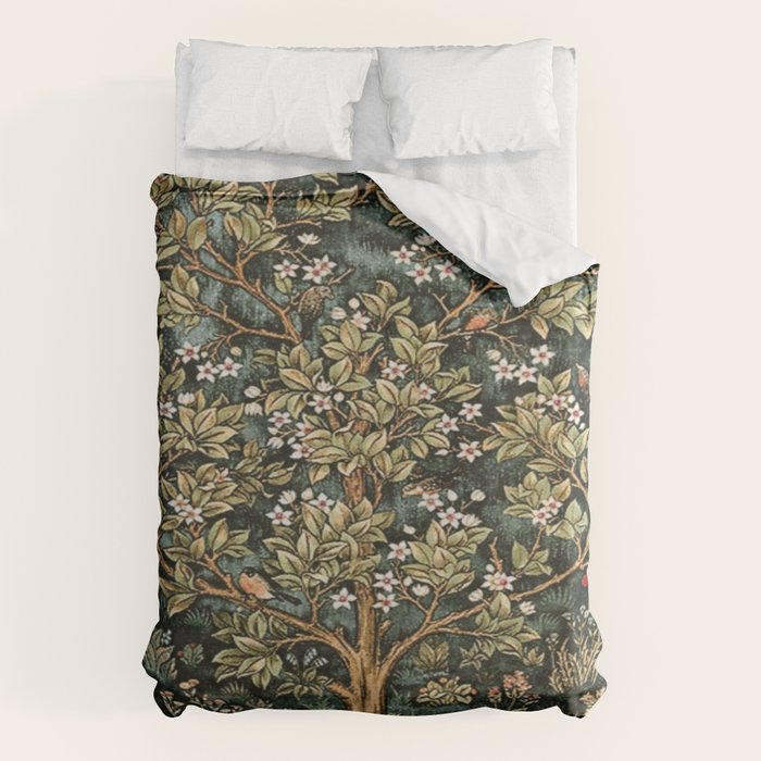 William Morris Tree Of Life, Morris floral, No 4. Duvet Cover Gallery Image 1