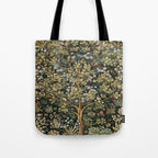 William Morris Tree Of Life, Morris floral, No 4. Tote Bag Gallery Image 1