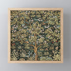 William Morris Tree Of Life, Morris floral, No 4. Mini Art Print Gallery Image 1