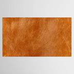 Natural brown leather, vintage texture Tablecloth Gallery Image 2