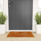 Natural brown leather, vintage texture Welcome Mat Gallery Image 3