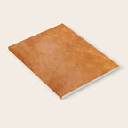 Natural brown leather, vintage texture Notebook Gallery Image 2